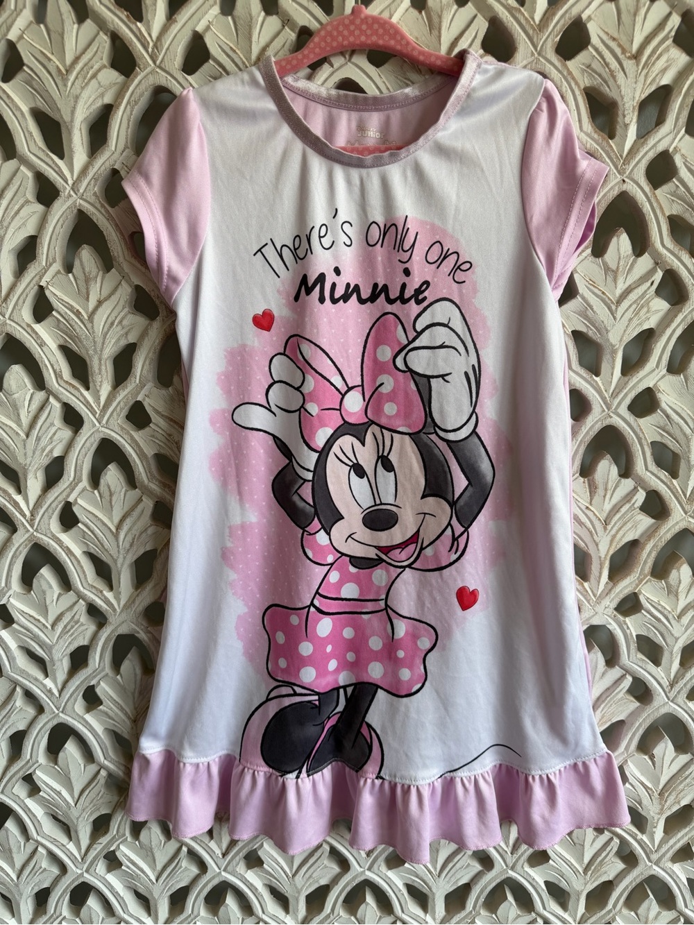 Disney Minnie Mouse Girls Nightgown 5T Pink